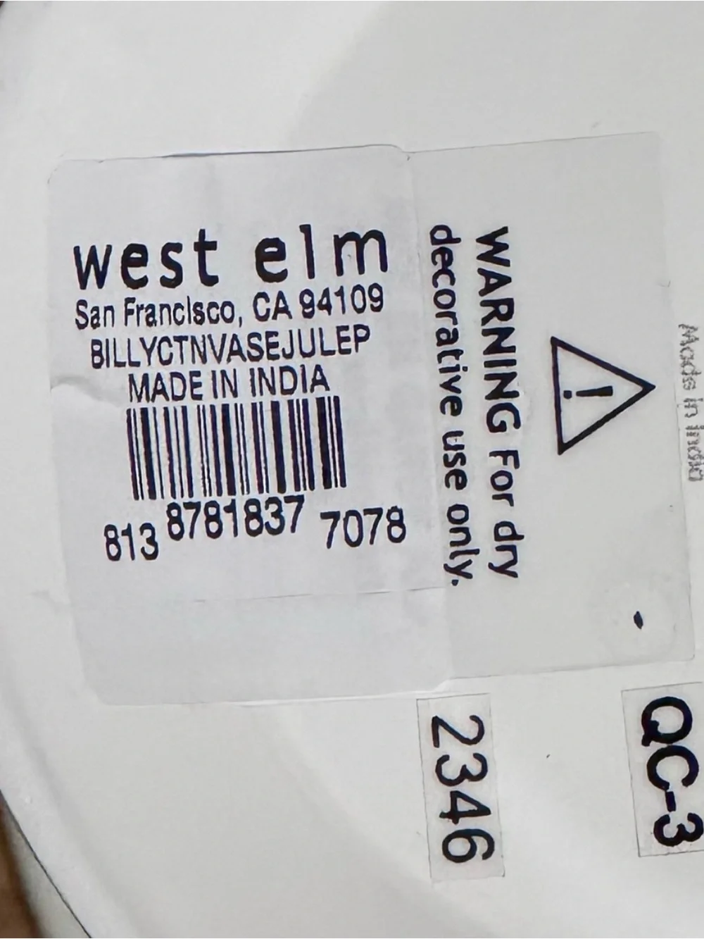 West Elm west elm